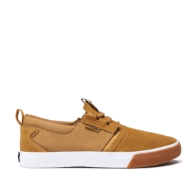 Supra FLOW Skatesko Herre Hvite | NO-88277